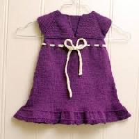 knitted girls frocks