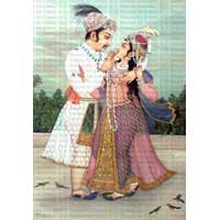 Prince Saleem & Anarkali Painting