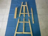 tri stick wooden easel