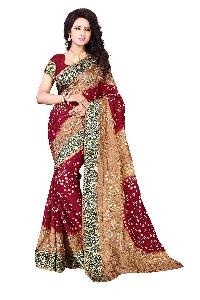 Bandhani Sarees