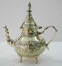 Item No. 16682-Y Gold Brass Teapots