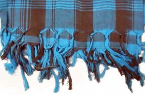 Knotted Fringe Scarf (Single Knot)