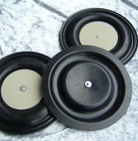 HOMOGENEOUS RUBBER DIAPHRAGM