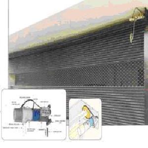 electrically operated rolling shutter