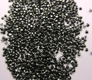 10.00 Carat Round Cut Black Diamond lot