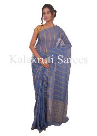 Chiffon Chit Pallu Sarees