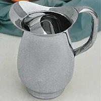 Stainless Steel Water Pitcher with Ice Guard