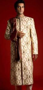 Heavy Zardosi Work Sherwani - 02