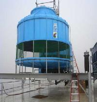 FRP Induced Draft Bottle Shape Cooling Tower
