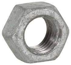 galvanized nut