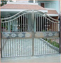 Stainless Steel Entrance Gate