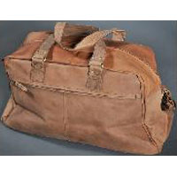 Antique Leather Duffle Bag