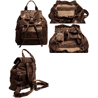 Leather Backpack Bag Bplb0001