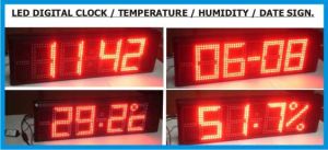 Temperature Indicator, Humidity Indicator