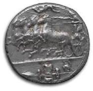 antique silver coin