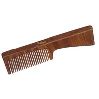 Wooden Handle Comb