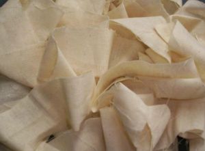 Dull White Cotton Cloth Waste