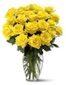 24 Yellow Rose Bouquet