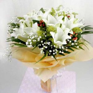 Lilies Flower Bouquet