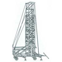 Aluminium Tiltable Tower Extention Ladder