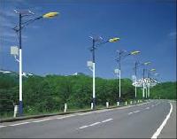 rechargeable solar street lights poles