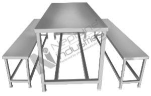 Stainless Steel Dining Table