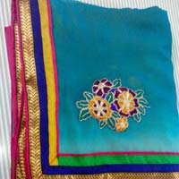 Embroidered Saree