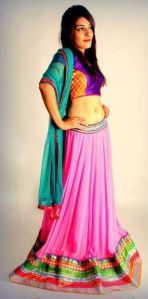 Onion Pink Georgette Lehenga Choli