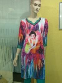 Digital printed kurti