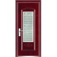 steel wooden doors