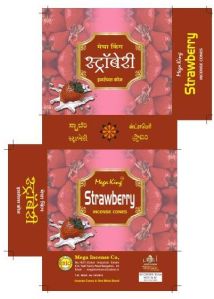 strawberry incense cones