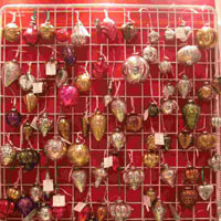 Glass Christmas Hangings