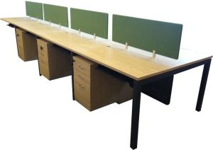 Office Workstations - Linear Desking Type