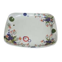 Melamine Square Dinner Plates