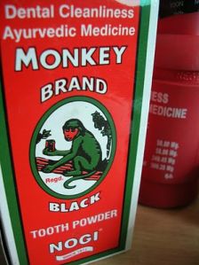 Monkey Brand Black Tooth Powder