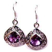 Earring Amethyst