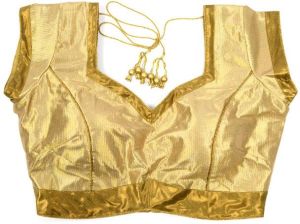 Golden Brocade Blouse