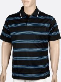 Men's Collar Stripes T-shirt