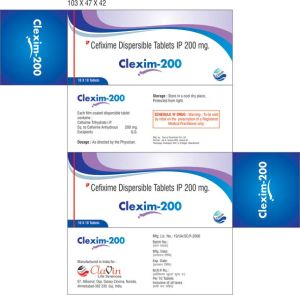 Cefixime 200mg Tablets