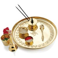 Brass Pooja Thalis