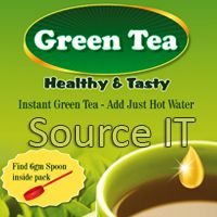 instant green tea premix