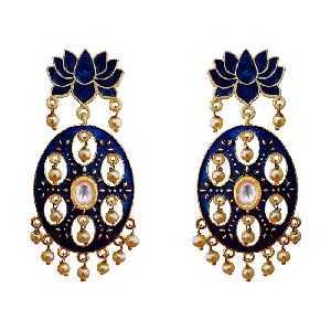 Meenakari Designer earrings