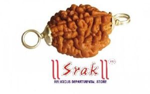 2 Mukhi Rudraksha Locket