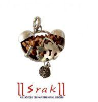 Silver Cap Ek Mukhi Rudraksh