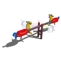 Pony Shape See Saw