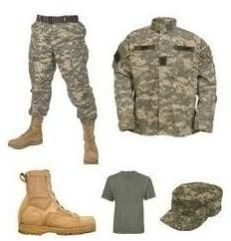 army uniforms