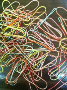 Double Colour Rubber Bands