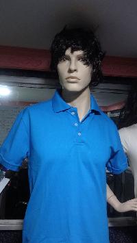 Mens Sky Blue Polo T shirt