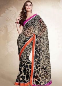 Party Wear Printed Sarees