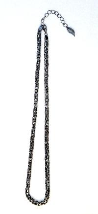 Antique Black Copper Necklace Chain